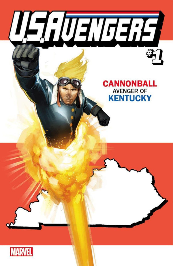 US AVENGERS #1 REIS KENTUCKY STATE VAR NOW