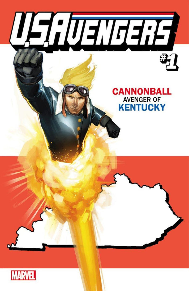 US AVENGERS #1 REIS KENTUCKY STATE VAR NOW