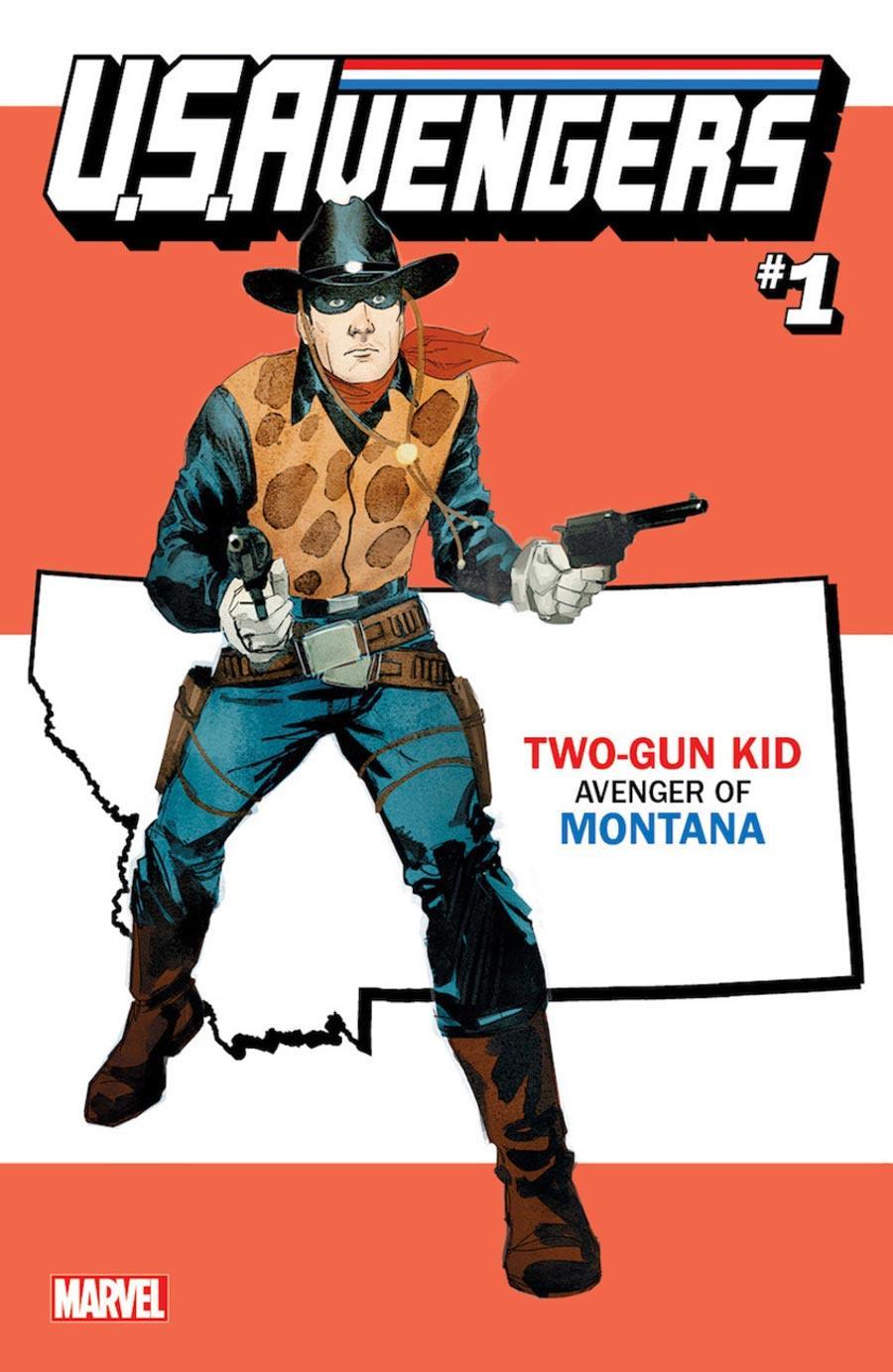 US AVENGERS #1 REIS MONTANA STATE VAR NOW - Kings Comics