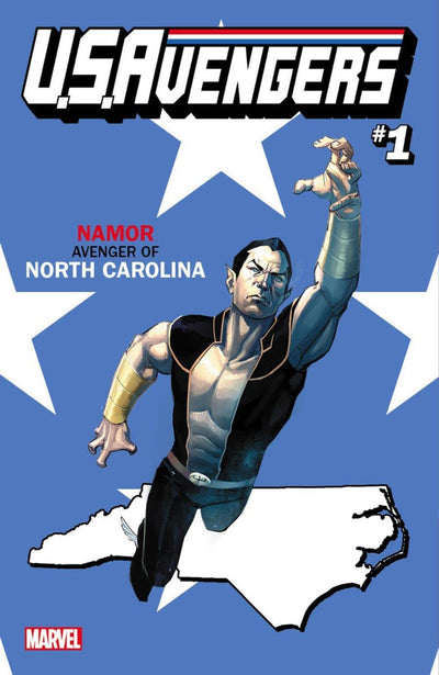 US AVENGERS #1 REIS NORTH CAROLINA STATE VAR NOW