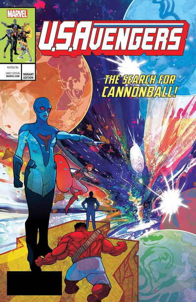 US AVENGERS (2016) #11 WARD LH VAR LEG (LENTICULAR COVER)