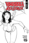 VAMPIRELLA RED SONJA #1 10 COPY MOSS B&W INCV - Kings Comics