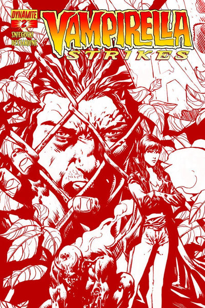 VAMPIRELLA STRIKES #2 10 COPY JOHNNY D RED INCV