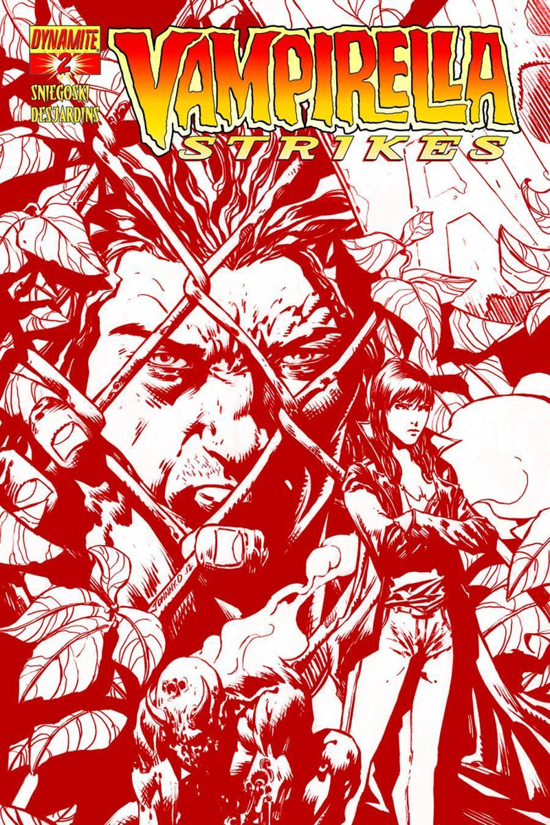VAMPIRELLA STRIKES #2 10 COPY JOHNNY D RED INCV