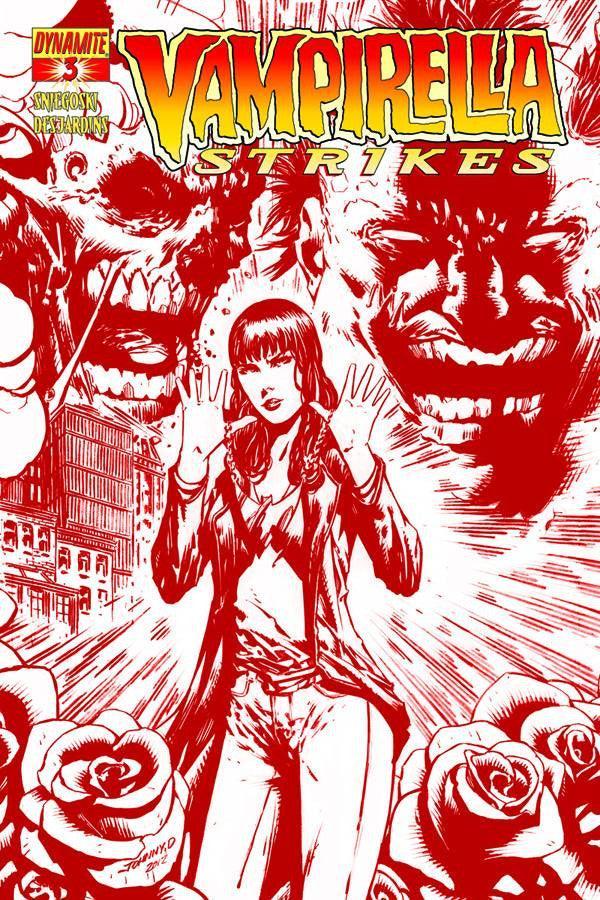 VAMPIRELLA STRIKES #3 10 COPY JOHNNY D RED INCV