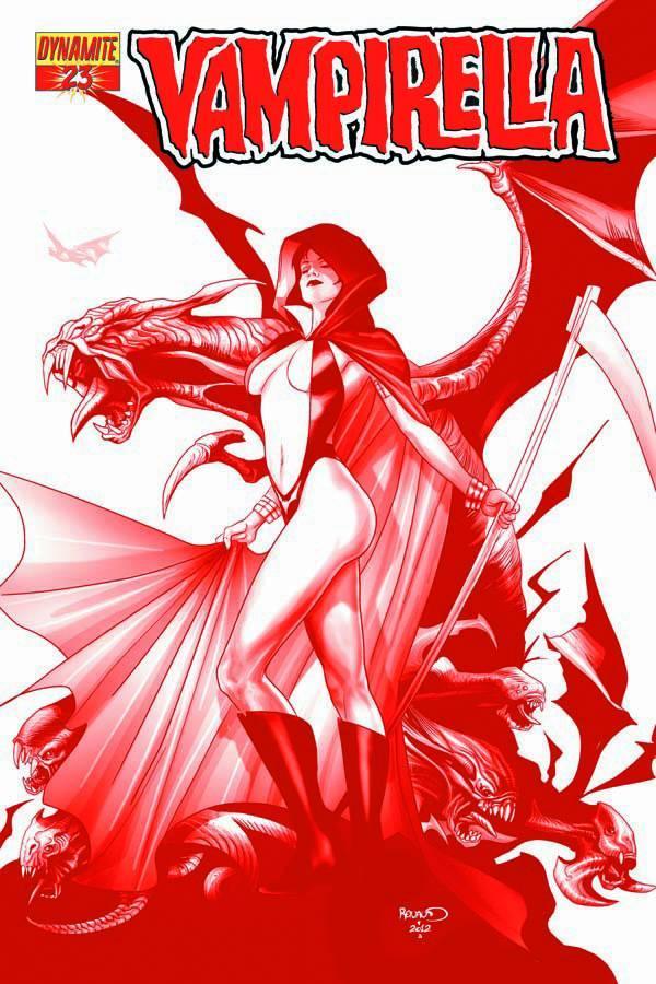 VAMPIRELLA VOL 4 #23 15 COPY RENAUD RED INCV - Kings Comics