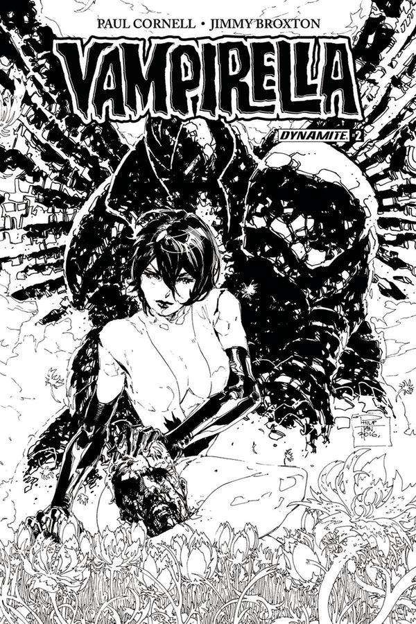 VAMPIRELLA VOL 7 #2 20 COPY TAN B&W INCV