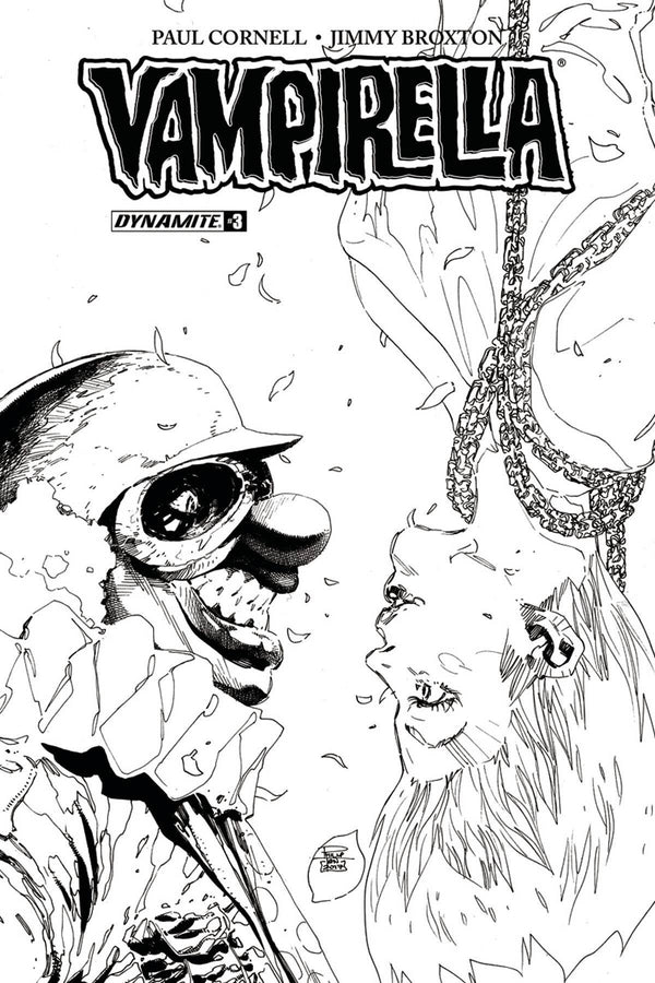 VAMPIRELLA VOL 7 #3 20 COPY TAN B&W INCV