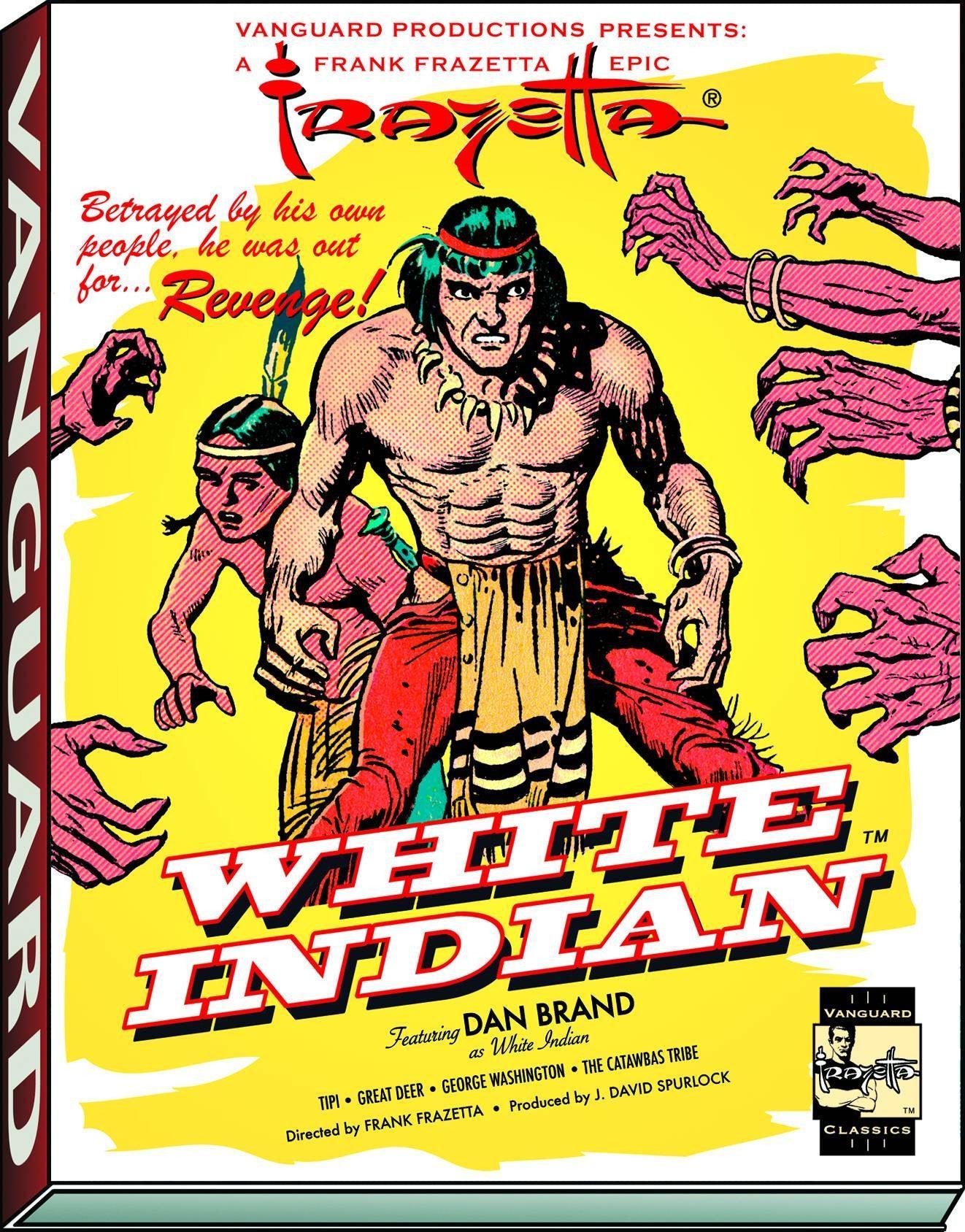 VANGUARD FRAZETTA CLASSICS DLX HC VOL 02 WHITE INDIAN - Kings Comics