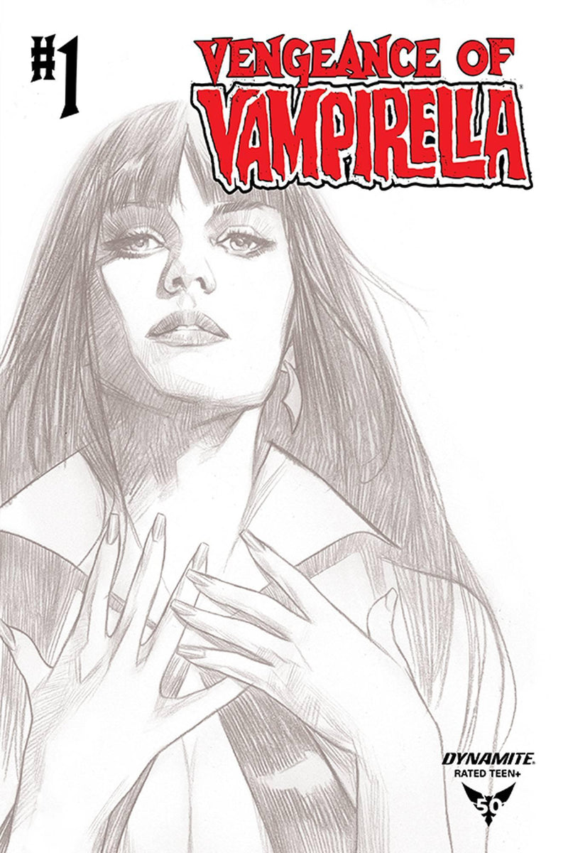 VENGEANCE OF VAMPIRELLA VOL 2 #1 20 COPY OLIVER B&W INCV