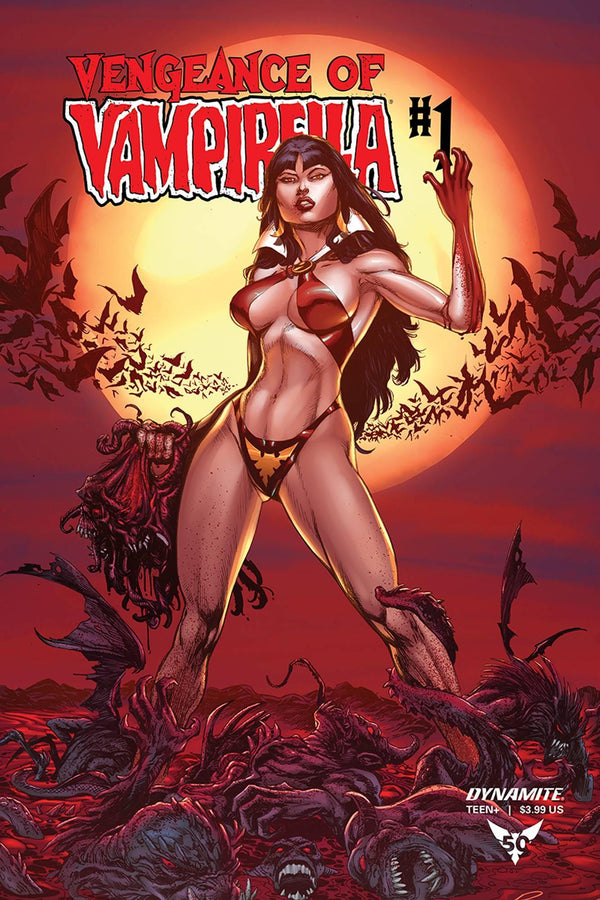 VENGEANCE OF VAMPIRELLA VOL 2 #1 40 COPY BUZZ BLOOD MOON INCV