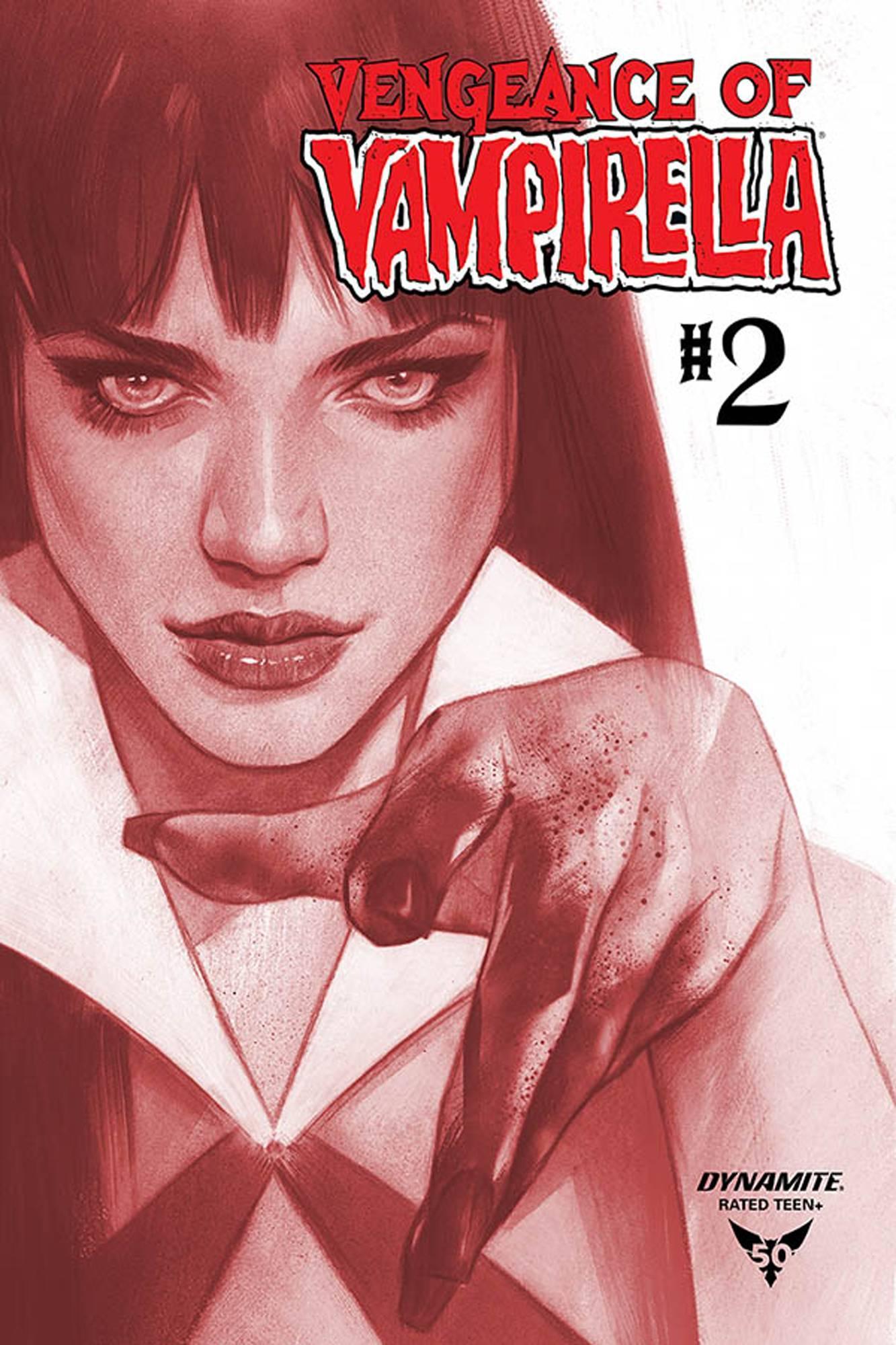 VENGEANCE OF VAMPIRELLA VOL 2 #2 11 COPY OLIVER TINT DRESSED FOC I - Kings Comics