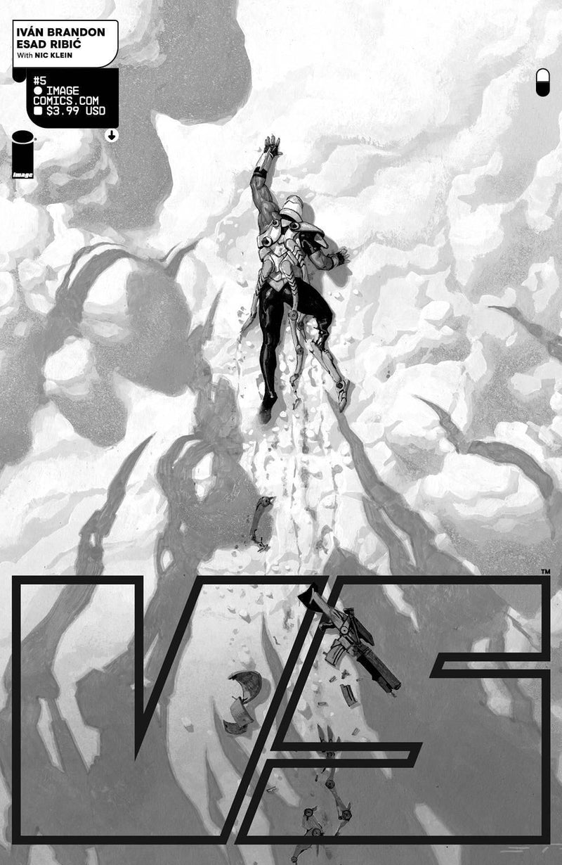 VS #5 CVR C RIBIC B&W