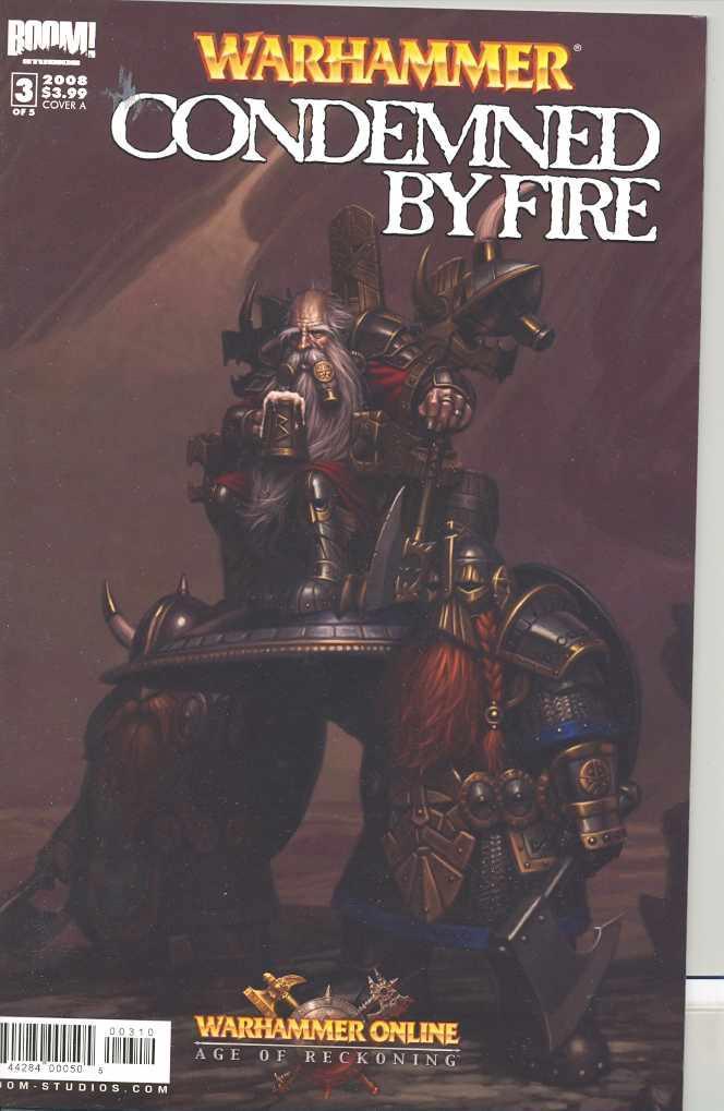 WARHAMMER CONDEMNED BY FIRE #3 CVR A