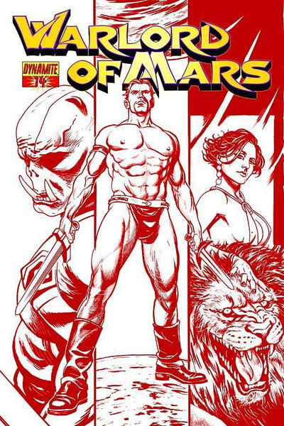 WARLORD OF MARS #14 20 COPY SADOWSKI RED INCV