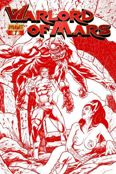 WARLORD OF MARS #7 10 COPY SADOWSKI RED INCV