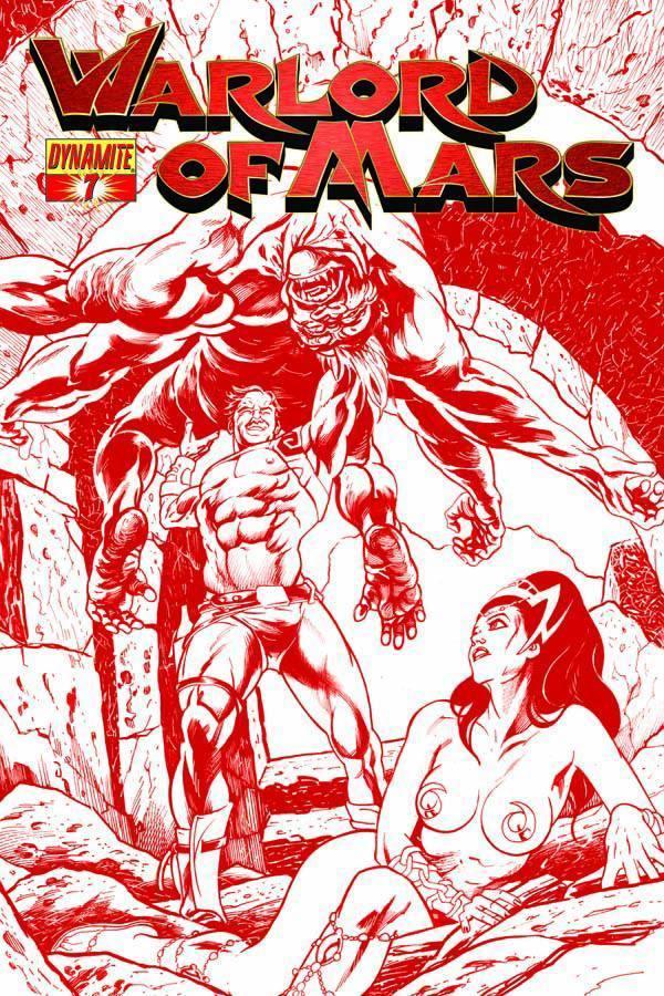 WARLORD OF MARS #7 10 COPY SADOWSKI RED INCV