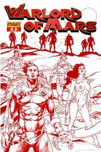 WARLORD OF MARS #9 10 COPY SADOWSKI RED INCV - Kings Comics