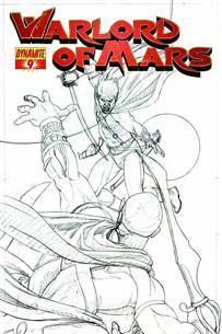 WARLORD OF MARS #9 20 COPY JUSKO B&W INCV