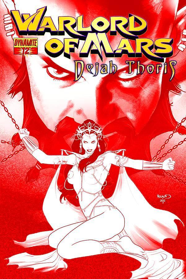 WARLORD OF MARS DEJAH THORIS #12 10 COPY RENAUD RED INCV - Kings Comics