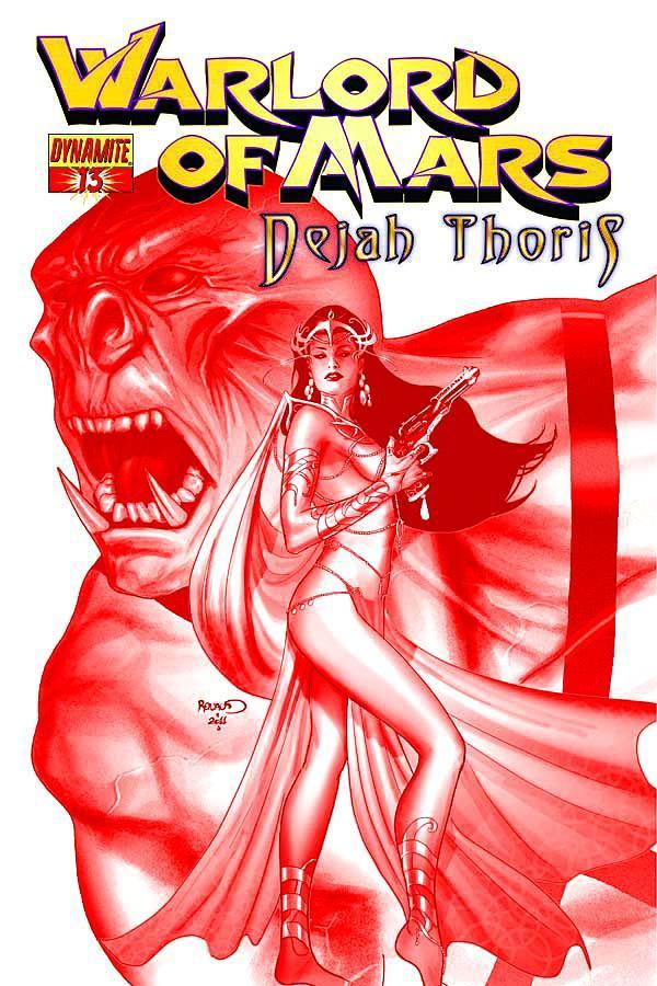 WARLORD OF MARS DEJAH THORIS #13 10 COPY RENAUD RED INCV - Kings Comics