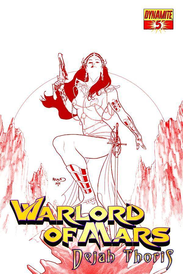 WARLORD OF MARS DEJAH THORIS #5 20 COPY RENAUD RED INCV
