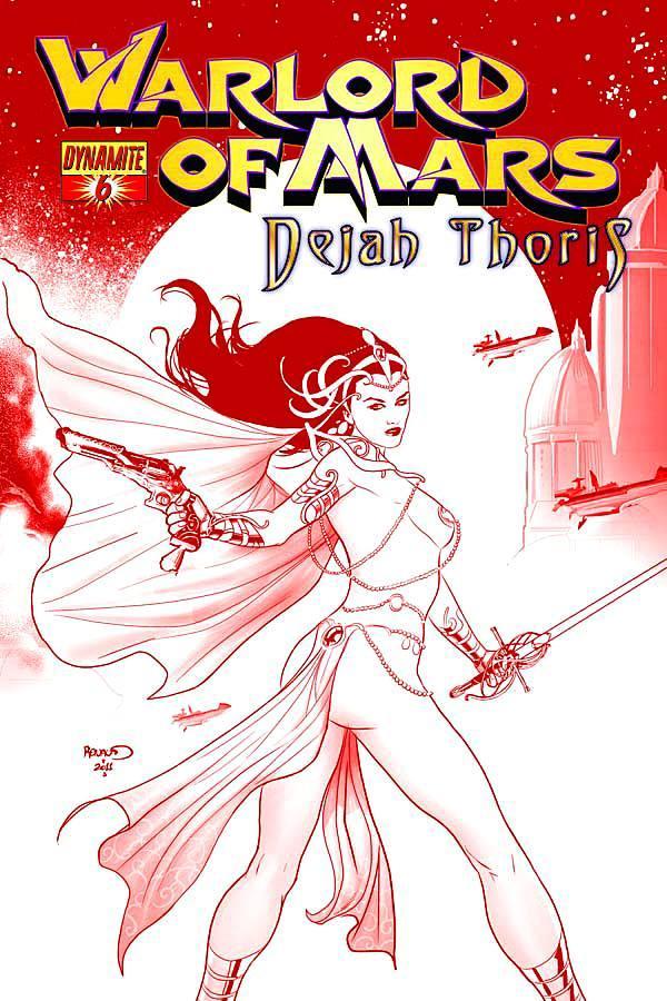 WARLORD OF MARS DEJAH THORIS #6 10 COPY RENAUD RED INCV