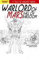 WARLORD OF MARS FALL OF BARSOOM #3 15 COPY JUSKO B&W INCV