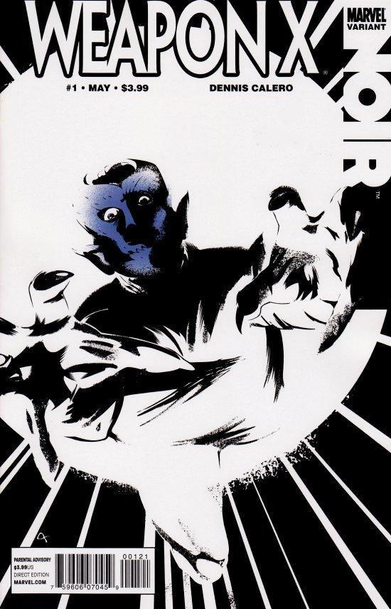WEAPON X NOIR #1 CALERO VAR