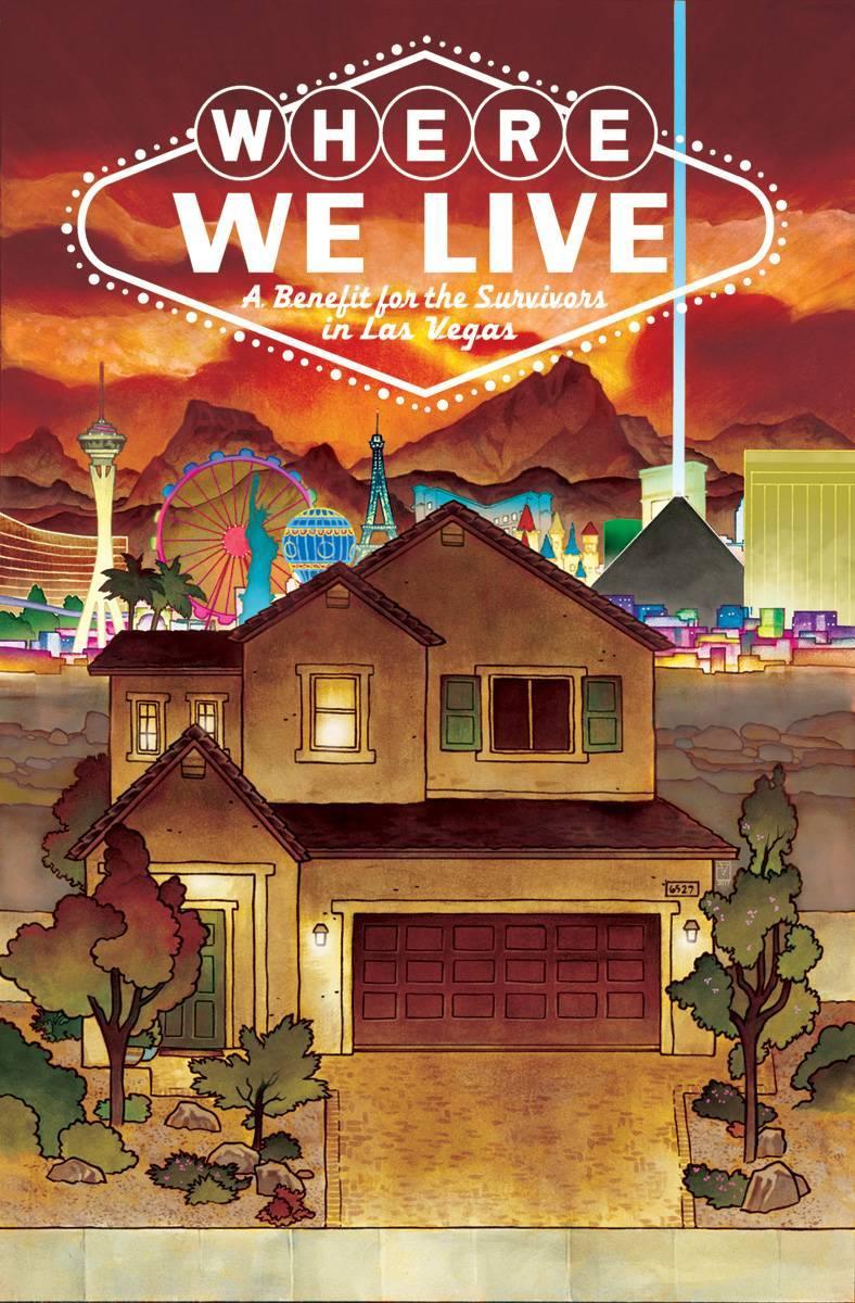 WHERE WE LIVE LAS VEGAS SHOOTING BENEFIT ANTHOLOGY TP - Kings Comics