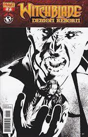 WITCHBLADE DEMON REBORN #2 10 COPY CALERO B&W INCV - Kings Comics