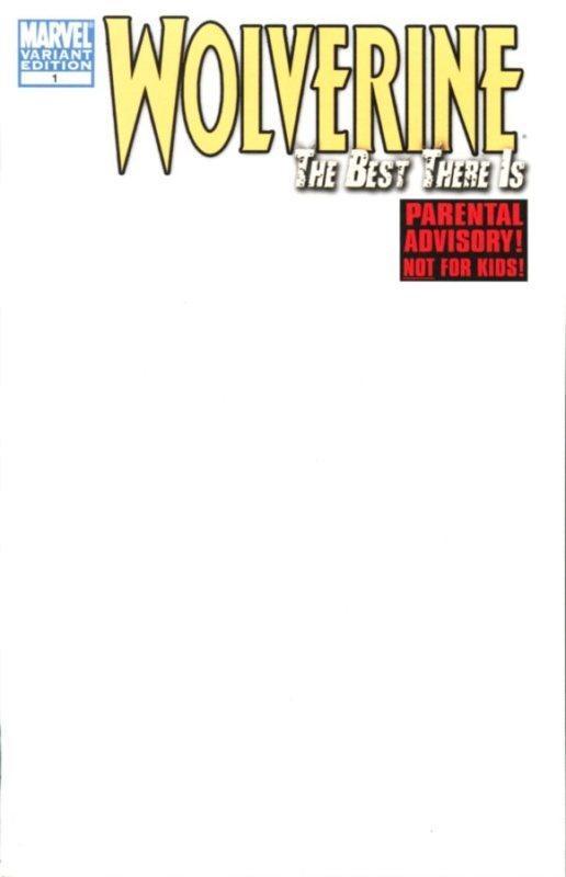 WOLVERINE BEST THERE IS #1 BLANK COVER VAR - Kings Comics