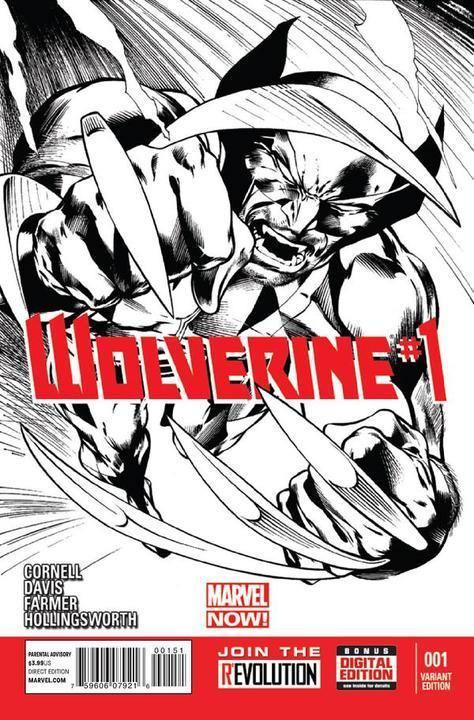 WOLVERINE VOL 4 (2013) #1 DAVIS SKETCH NOW - Kings Comics