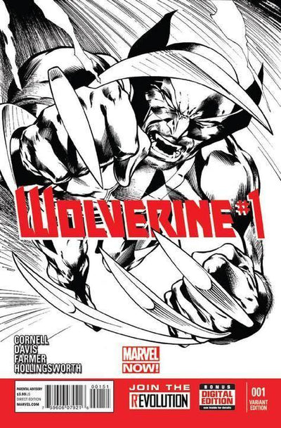 WOLVERINE (2013) #1 DAVIS SKETCH NOW