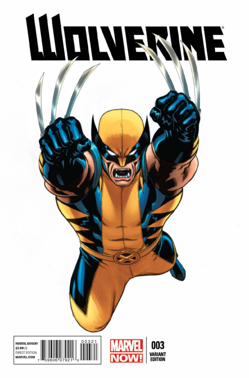 WOLVERINE (2013) #3 MCGUINNESS VAR NOW