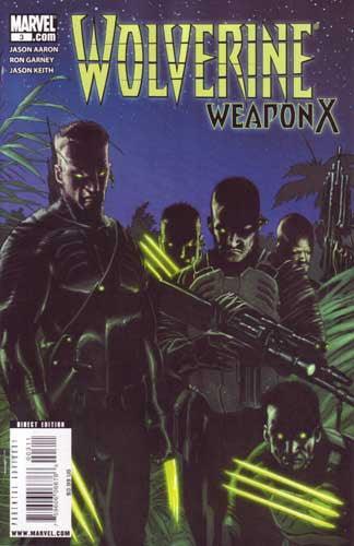 WOLVERINE WEAPON X #3 RON GARNEY CVR