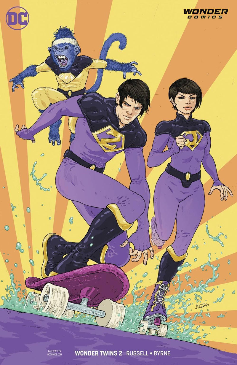 WONDER TWINS #2 VAR ED