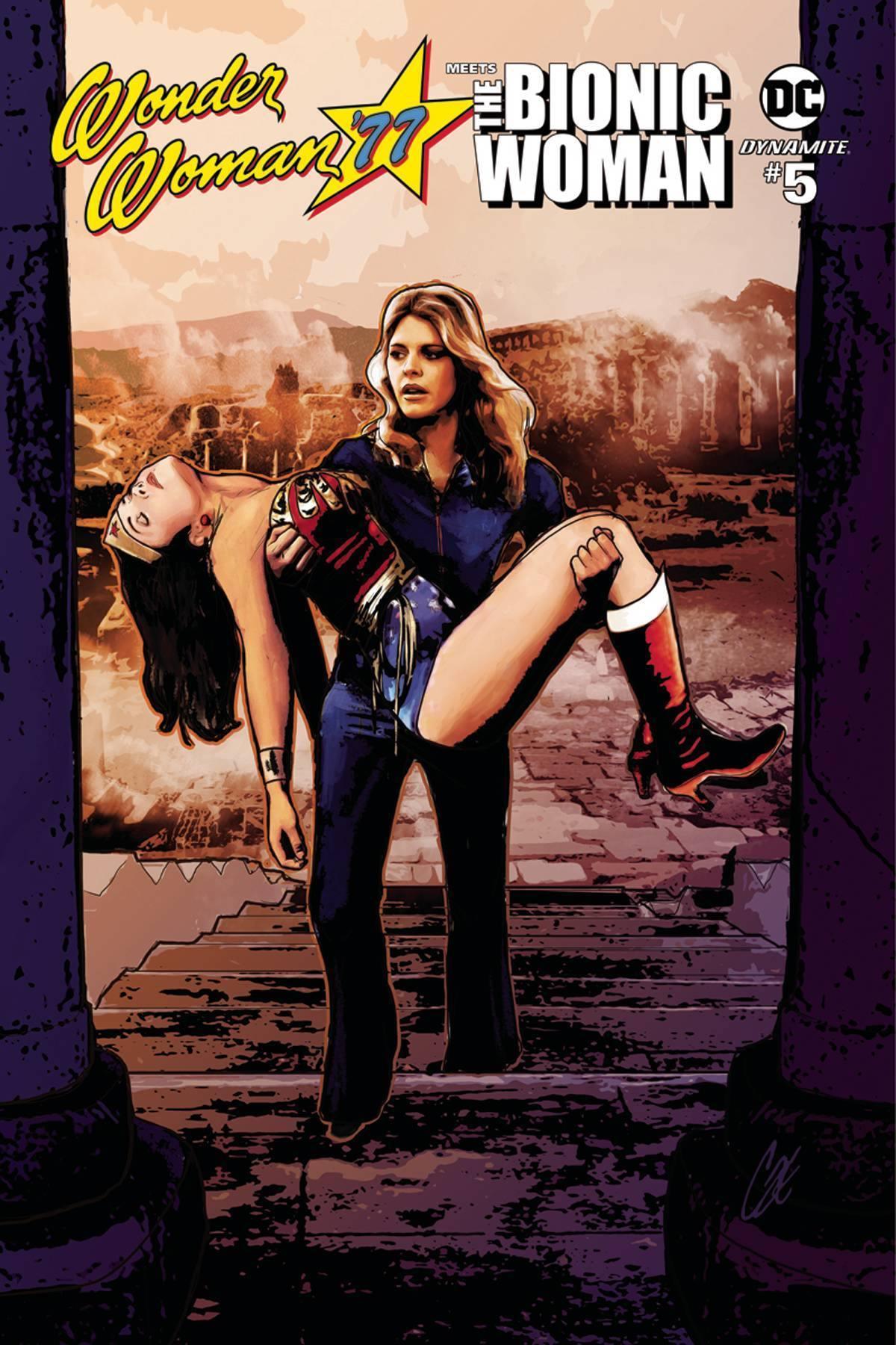 WONDER WOMAN 77 BIONIC WOMAN #5 CVR A STAGGS - Kings Comics