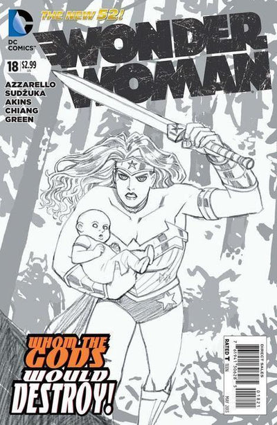 WONDER WOMAN VOL 4 #18 VAR ED