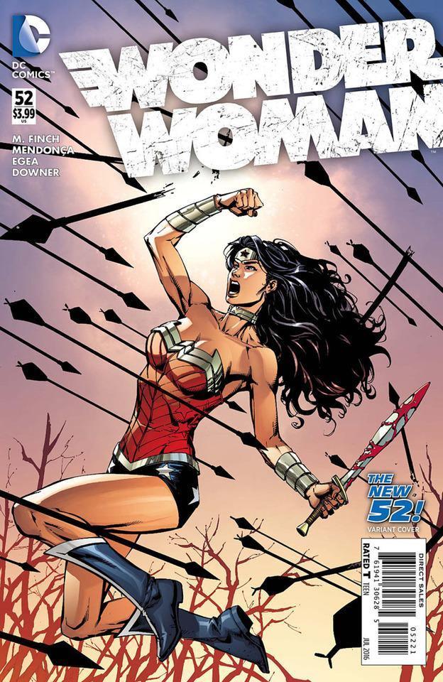 WONDER WOMAN VOL 4 #52 VAR ED