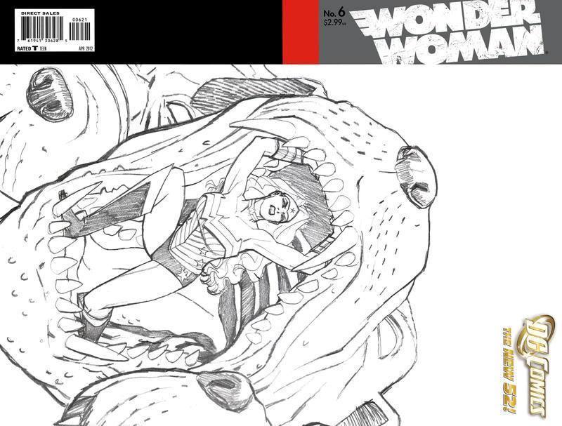 WONDER WOMAN VOL 4 #6 VAR ED
