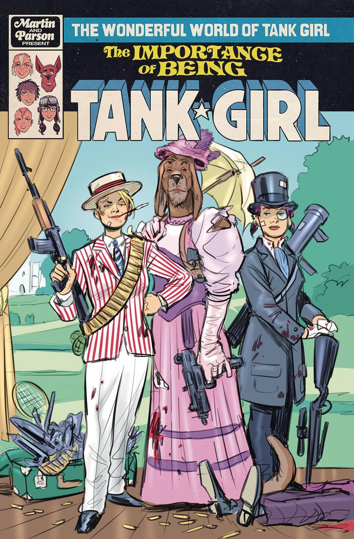 WONDERFUL WORLD OF TANK GIRL #2 CVR B WAHL - Kings Comics