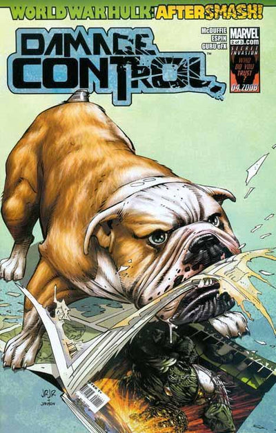 WORLD WAR HULK AFTERSMASH DAMAGE CONTROL (2008) #2