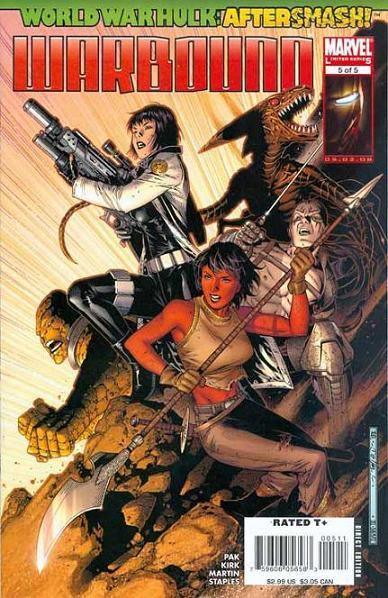 WORLD WAR HULK AFTERSMASH WARBOUND (2007) #5