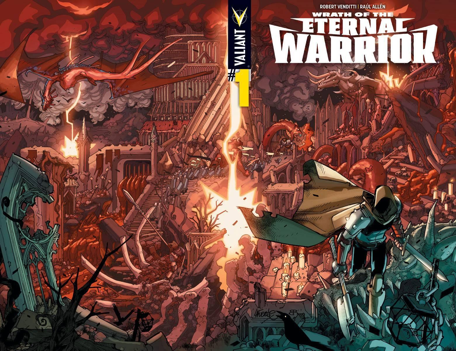 WRATH OF THE ETERNAL WARRIOR #1 CVR A WRAPAROUND LAFUENTE - Kings Comics