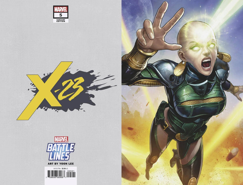 X-23 VOL 3 (2018) #5 JONG-JU KIM MARVEL BATTLE LINES VAR