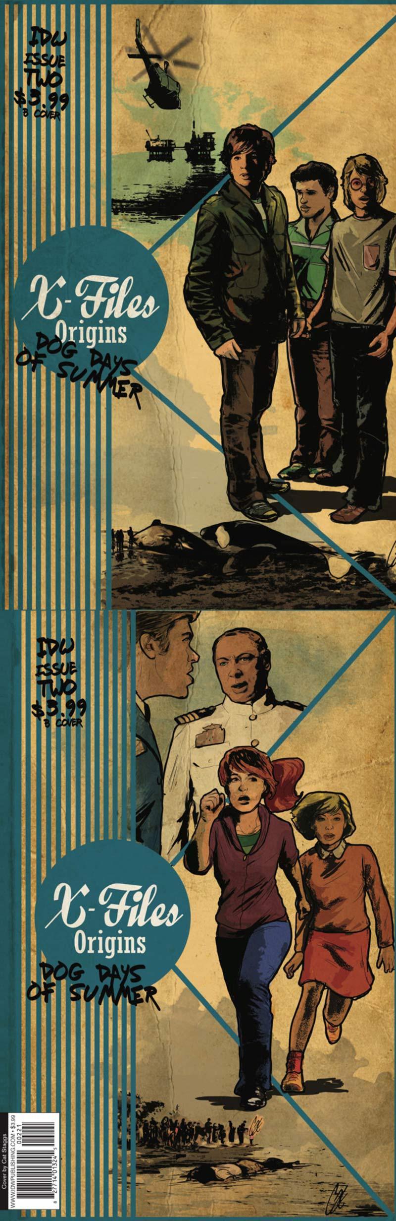 X-FILES ORIGINS II DOG DAYS OF SUMMER #2 CVR B