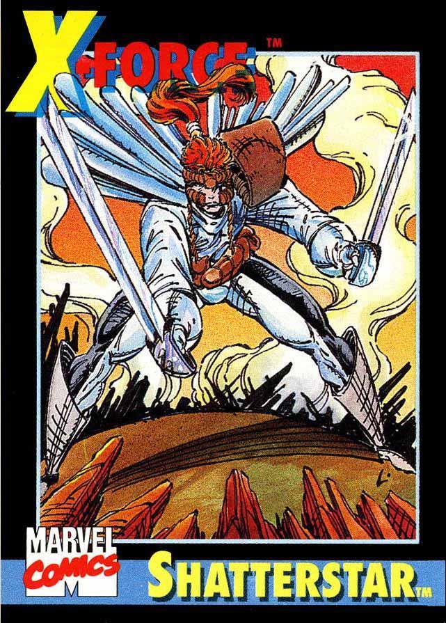 X-FORCE (1991) #1 - POLYBAGGED WITH SHATTERSTAR TRADING CARD - Kings Comics