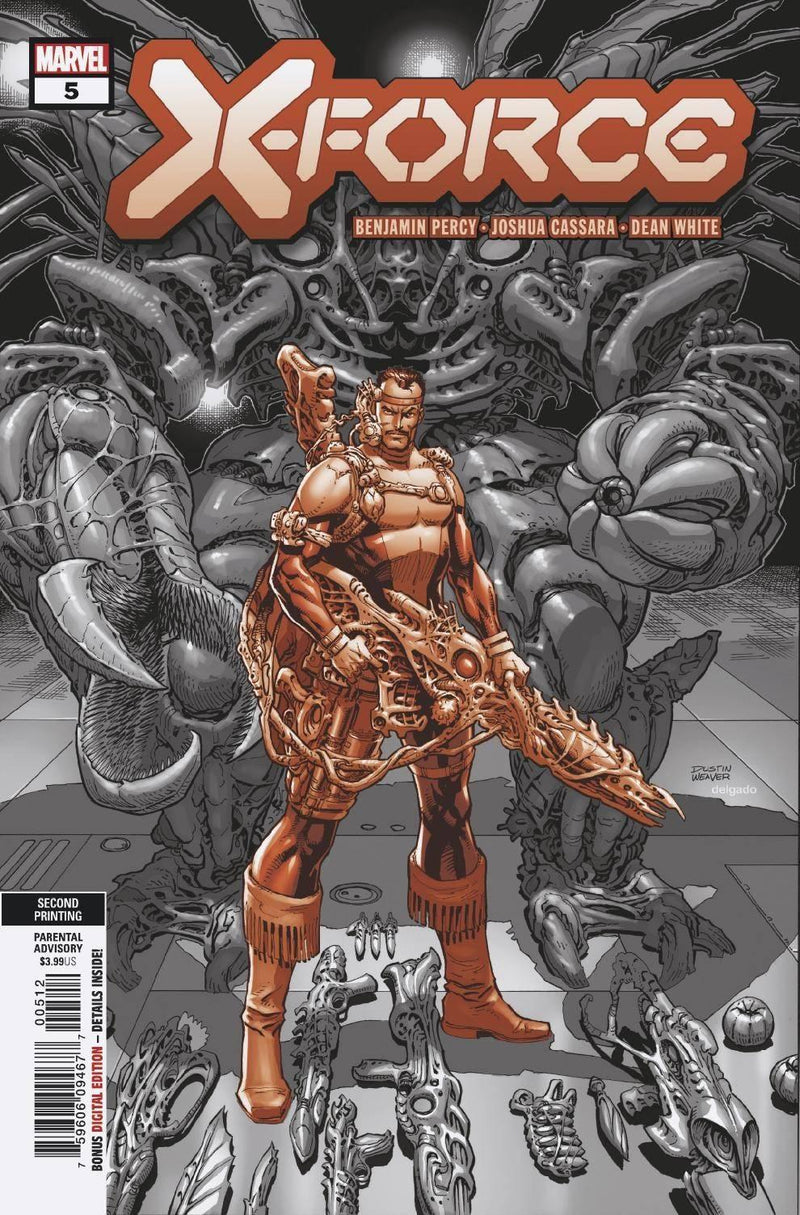 X-FORCE VOL 6 (2019) #5 2ND PTG WEAVER VAR DX