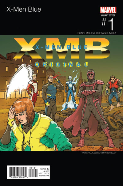 X-MEN BLUE (2017) #1 VILLALOBOS HIP HOP VAR